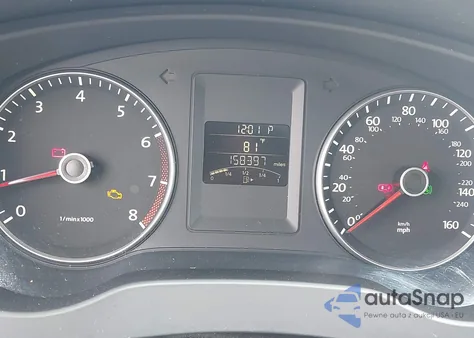 2012 Volkswagen Jetta 2.5L Se from USA, damaged, VIN 3VWDP7AJ5CM417724